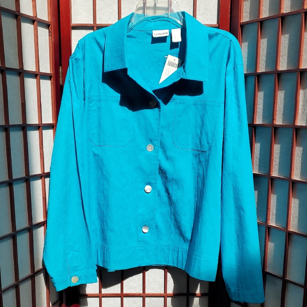 NWT Chico's Cotton Jacket